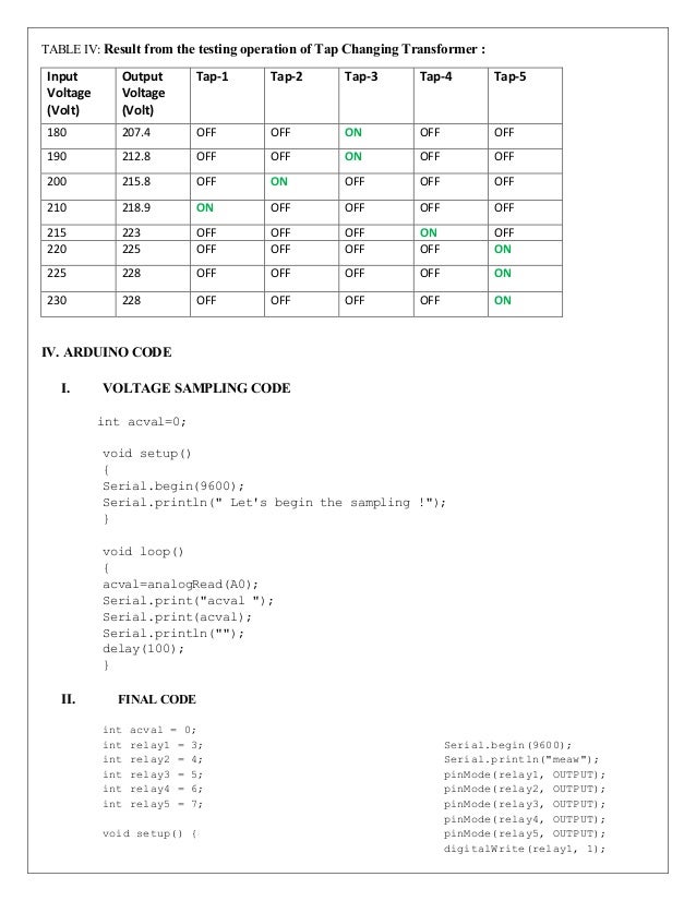microcontroller based voltage stabilizer
